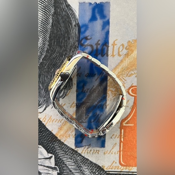 Men’s Luxury Style Automatic Stainless Steel Watch Gold Dial 41mm - Picture 3 of 4